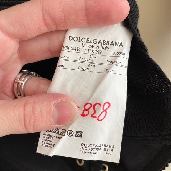 •SOLD•Dolce&Gabbana Corset Cardigan Lace Up Top - Picture 5 of 7